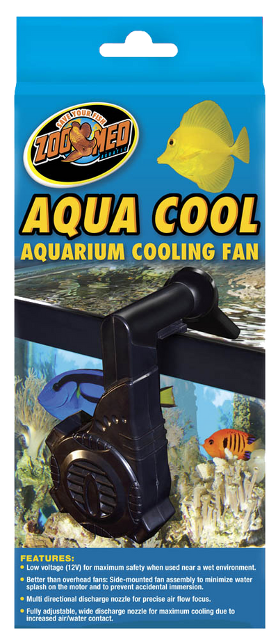 Zoo Med Aqua Cool Aquarium Cooling Fan Black