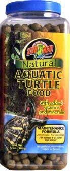 Zoo Med Aquatic Turtle Food Maintenance Formula Dry Food 12 oz