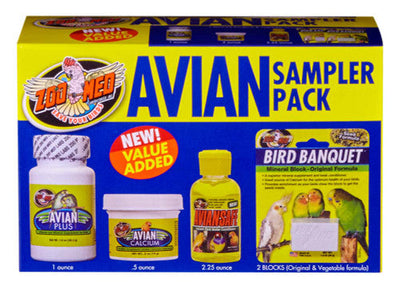 Zoo Med Avian Sampler Pack - Bird