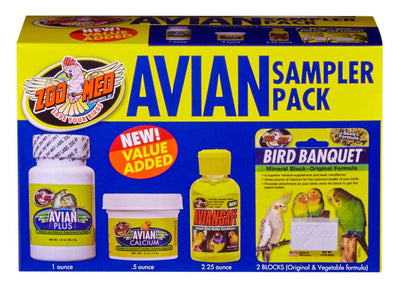 Zoo Med Avian Sampler Pack