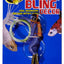 Zoo Med Betta Bling Diver Aquarium Ornament with Hoop Multi - Color