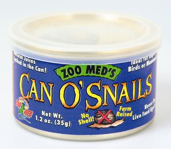 Zoo Med Can O' Snails Reptile Wet Food 1.7 oz