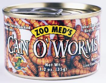 Zoo Med Can O' Worms Reptile Wet Food 1.2 oz