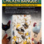 Zoo Med Chicken Banquet Mineral Block for Backyard Laying Hens Multi-Color 6.17 oz