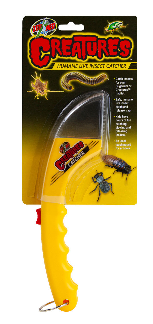 Zoo Med Creatures Humane Live Insect Catcher Yellow