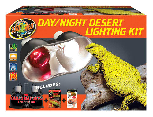 Zoo Med Day & Night Desert Lighting Kit - Reptile