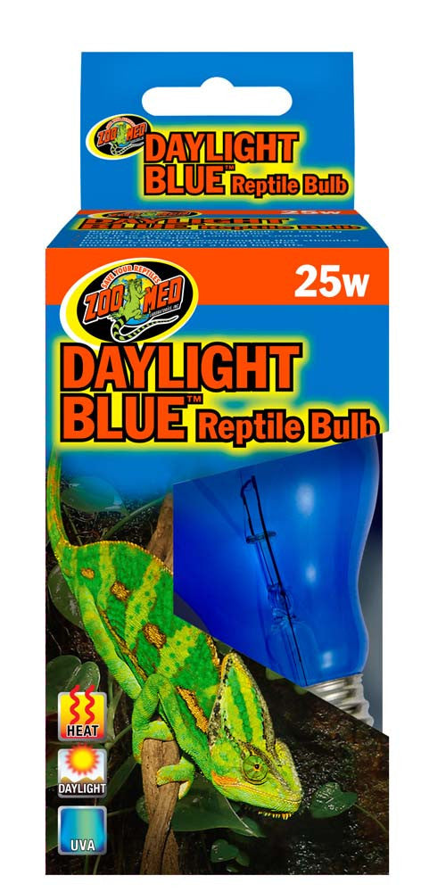 Zoo Med Daylight Blue Reptile Bulb Blue 25 Watt