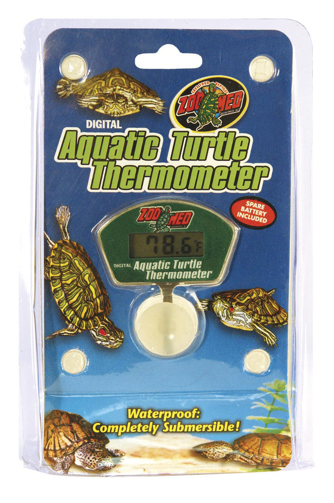 Zoo Med Digital Aquatic Turtle Thermometer Green
