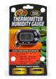 Zoo Med Digital Combo Thermometer Humidity Gauge Black - Reptile