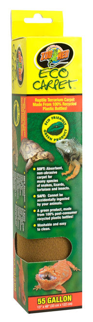 Zoo Med Eco Carpet Reptile Terrarium Green 55 Gallon 13Inches X 48Inches