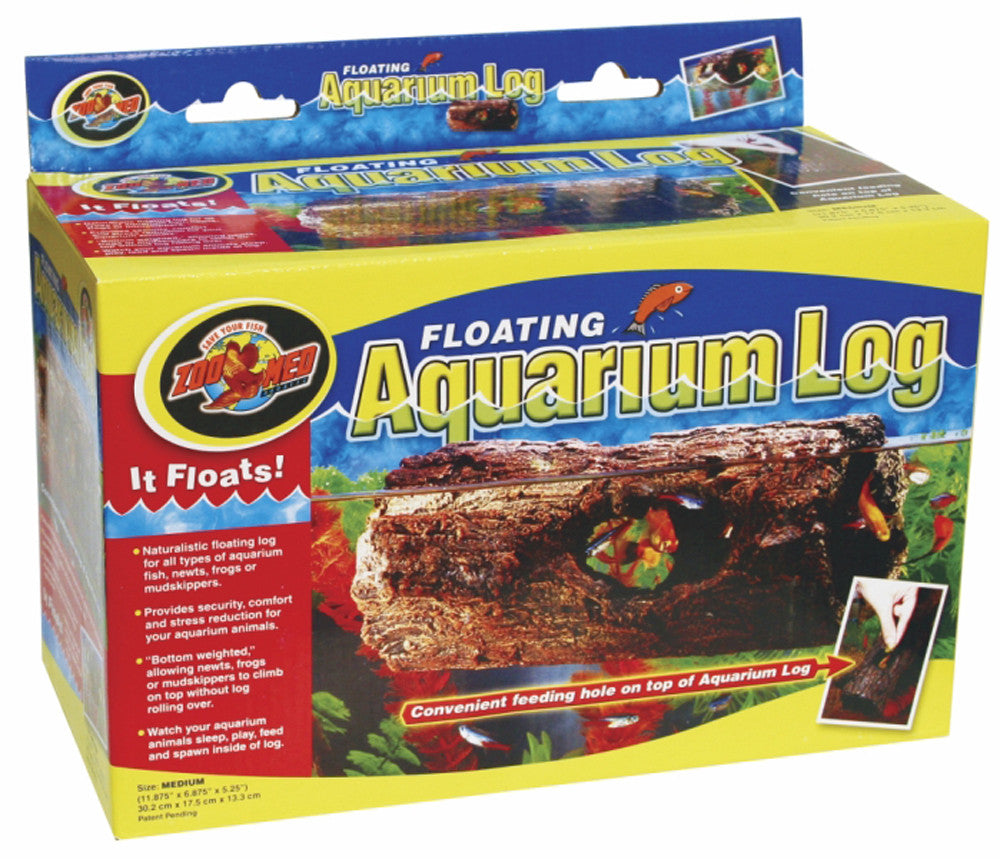 Zoo Med Floating Aquarium Log Brown MD