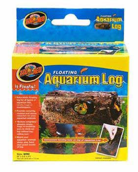 Zoo Med Floating Aquarium Log Mini {L+1} 976567 097612240054