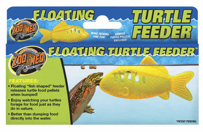 Zoo Med Floating Turtle Feeder Translucent Orange - Reptile