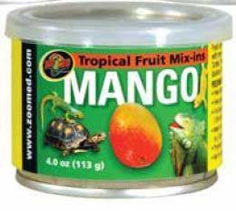 Zoo Med Fruit Mix-Ins Mango Reptile Wet Food 3.4 oz