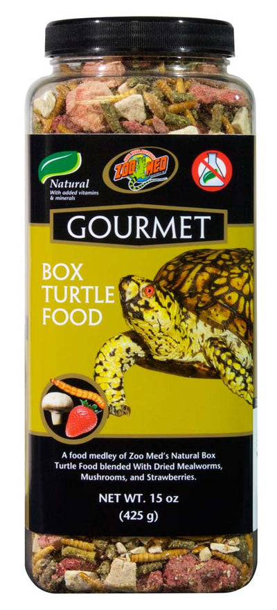 Zoo Med Gourmet Box Turtle Dry Food 15 oz