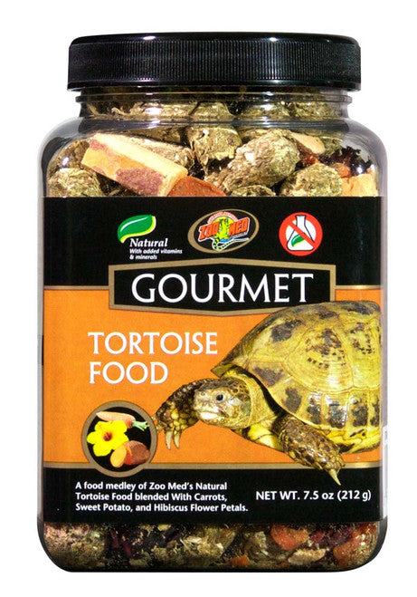 Zoo Med Gourmet Tortoise Dry Food 7.5 oz - Reptile