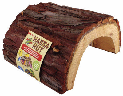 Zoo Med Habba Hut Terrarium Hideaway Brown Giant (D) - Reptile