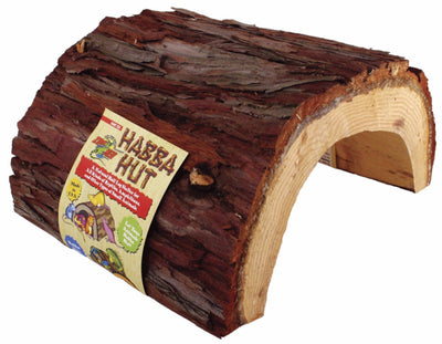 Zoo Med Habba Hut Terrarium Hideaway Brown Giant (D)