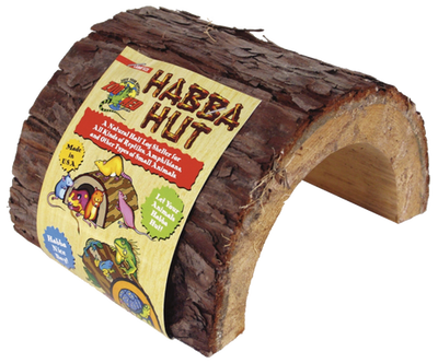 Zoo Med Habba Hut Terrarium Hideaway Brown LG - Reptile