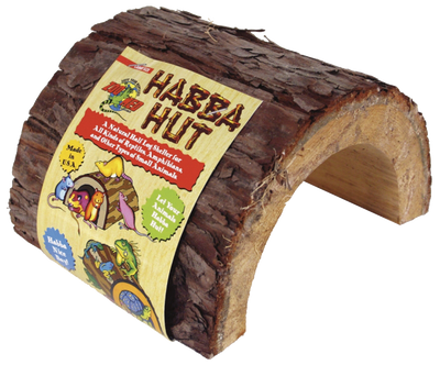 Zoo Med Habba Hut Terrarium Hideaway Brown LG