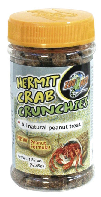 Zoo Med Hermit Crab Peanut Crunchies Treat 1.85 oz - Reptile