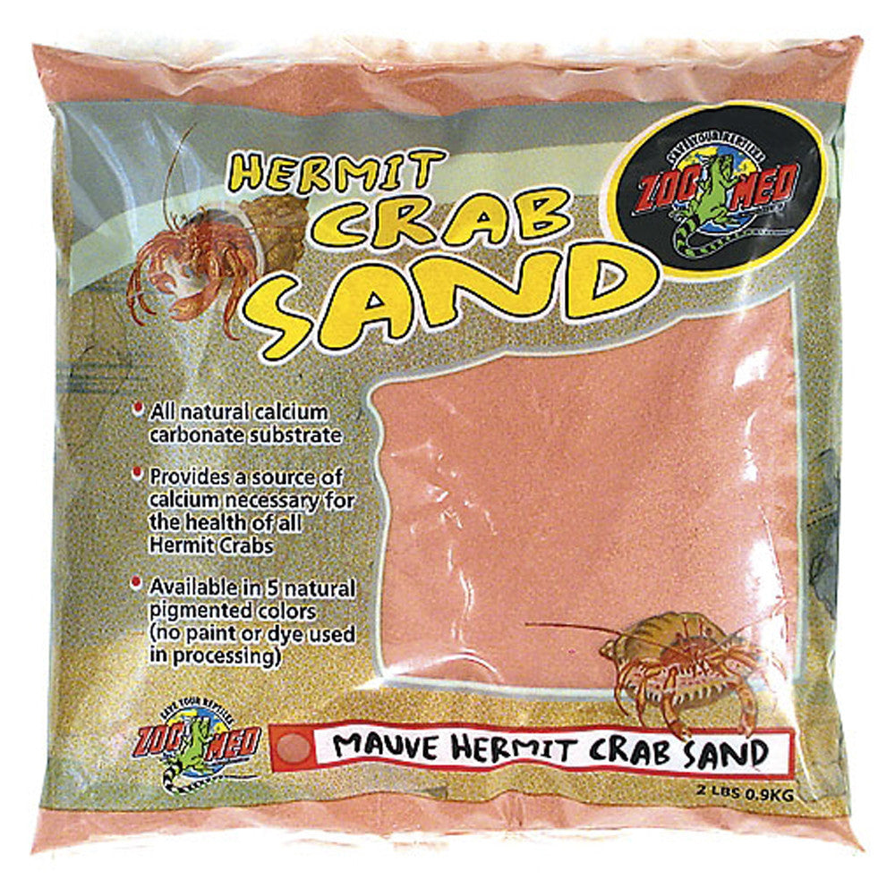 Zoo Med Hermit Crab Sand Mauve 2 lb