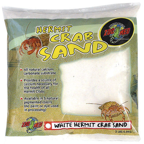 Zoo Med Hermit Crab Sand White 2 lb - Reptile