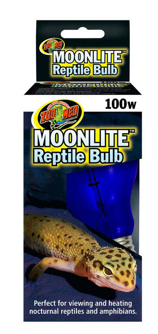 Zoo Med Moonlite Reptile Bulb Deep Blue 100 Watt