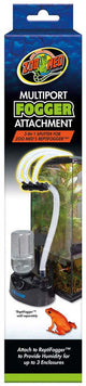 Zoo Med Multiport Fogger Attachment 3 - in - 1 Splitter Black - Reptile