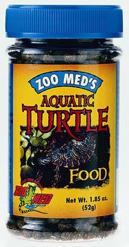 Zoo Med Natural Aquatic Turtle Food Growth Formula Dry 1.85 oz - Reptile