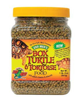 Zoo Med Natural Box Turtle Pellet Food 10 oz