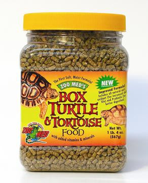 Zoo Med Natural Box Turtle Pellet Food 20 oz - Reptile