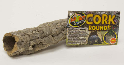 Zoo Med Natural Cork Bark Round Brown SM - Reptile