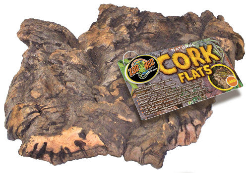 Zoo Med Natural Cork Flats Background Brown MD - Reptile