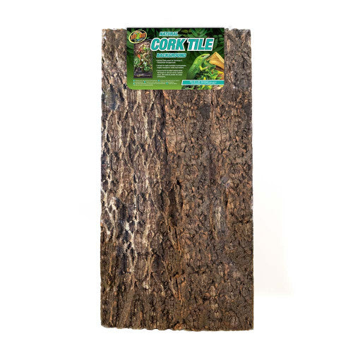 Zoo Med Natural Cork Tile Background Brown 16in X 36in XXL - Reptile