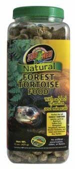 Zoo Med Natural Forest Tortoise Dry Food 15 oz - Reptile
