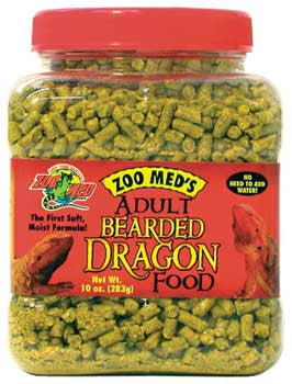 Zoo Med Natural Juvenile Bearded Dragon Dry Food 10 oz - Reptile