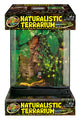 Zoo Med Naturalistic Terrarium Black Clear 12 in x 18 - Reptile