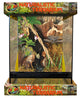 Zoo Med Naturalistic Terrarium Black Clear 18 in x 24 - Reptile