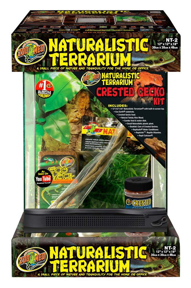 Zoo Med Naturalistic Terrarium Crested Gecko Kit
