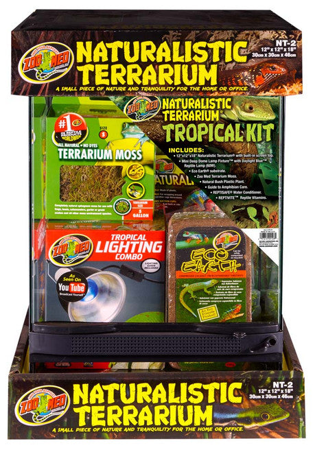 Zoo Med Naturalistic Terrarium Tropical Kit - Reptile