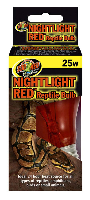 Zoo Med Nightlight Red Reptile Bulb 25 Watt