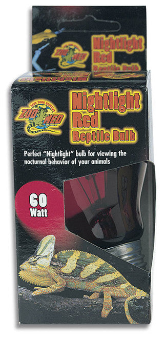 Zoo Med Nightlight Red Reptile Bulb 60 Watt