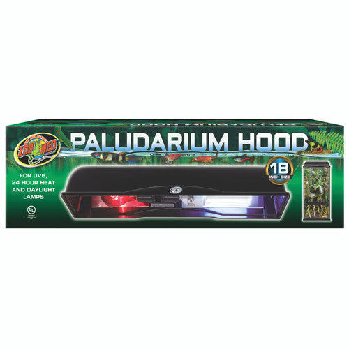 Zoo Med Paludarium Hood Black 18 in - Reptile