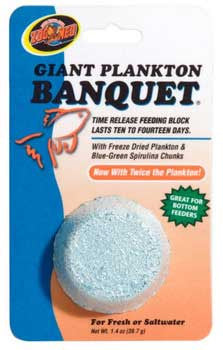 Zoo Med Plankton Banquet Fish Feeding Block 1.4 oz Giant SD - 5 - Aquarium