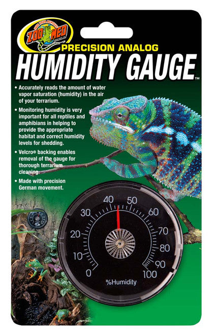 Zoo Med Precision Analog Humidity Gauge - Reptile
