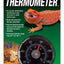 Zoo Med Precision Analog Thermometer Black (D) - Reptile