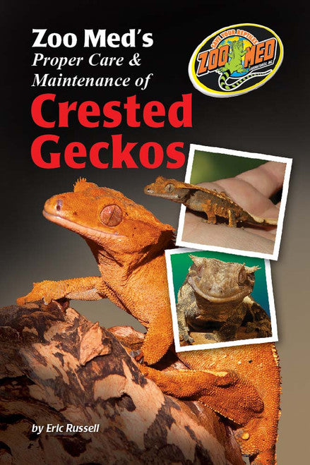 Zoo Med Proper Care and Maintenance of Crested Geckos Book - Reptile
