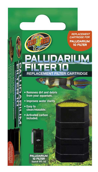Zoo Med Replacement Filter Cartridge for PF Filters PF - 10 - Aquarium