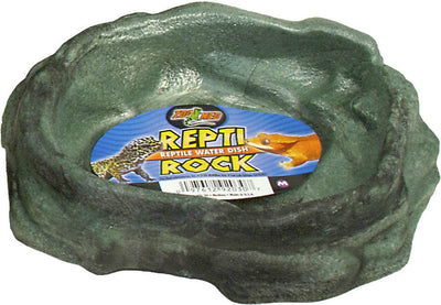 Zoo Med Repti Rock Water Dish Assorted MD